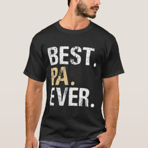 Pa Gift From Granddaughter Grandson Best Pa T-Shirt