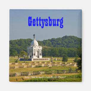 PA Memorial at Gettysburg Magnet