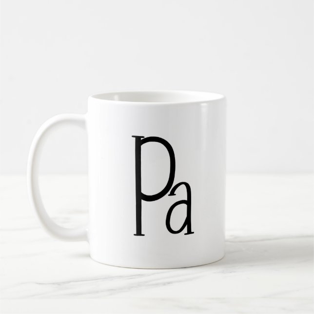 “Pa” Mug (Left)