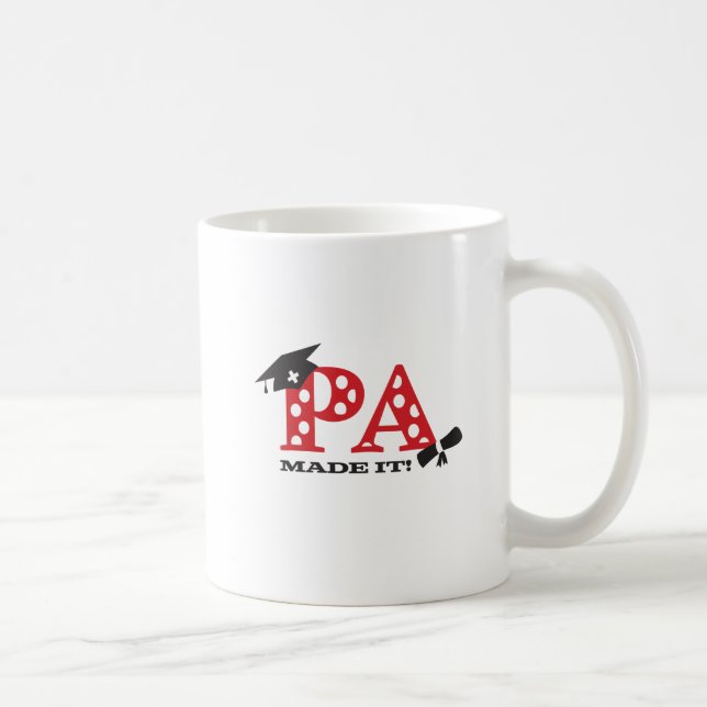 PA Physician Assistant Graduation Coffee Mug (Right)