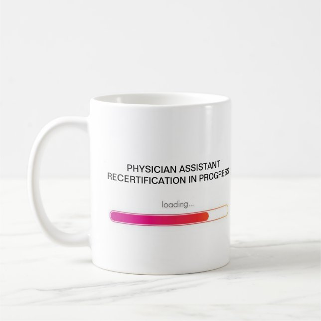 PA Recertification Coffee Mug (Left)
