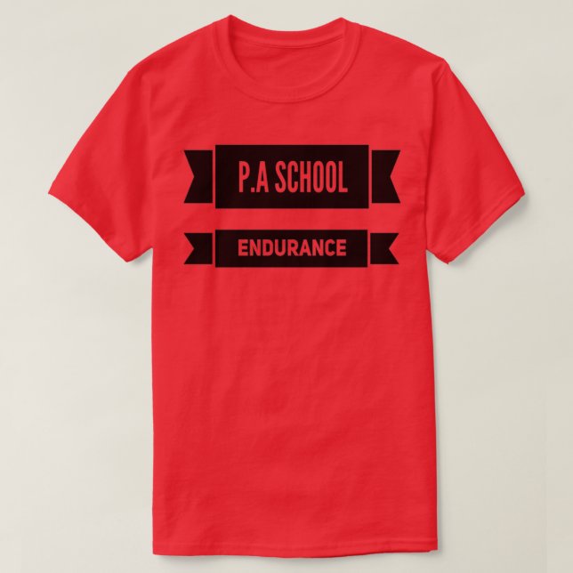 PA School Endurance T-Shirt (Design Front)