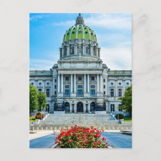 PA State Capitol Postcard (Front)