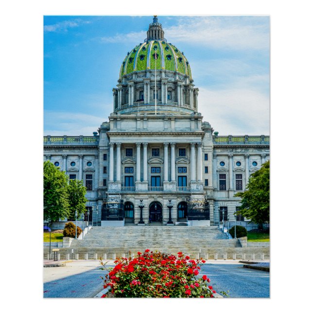 PA State Capitol Poster (Front)