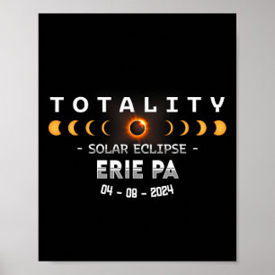 Pa Total Solar Eclipse 2024 Poster