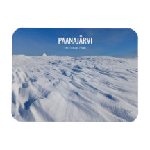 Paanajarvi National Park Winter Snow Landscape