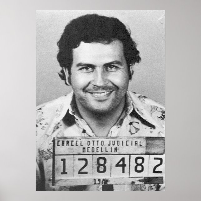 PABLO ESCOBAR PRISON POSTER (Front)