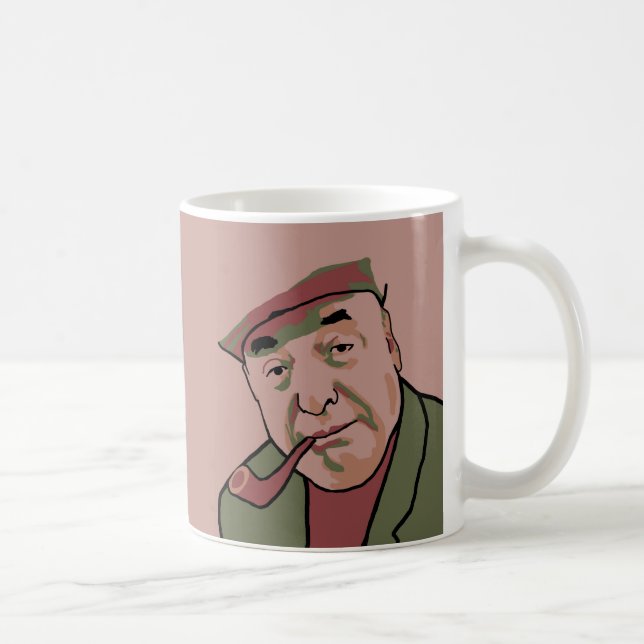 Pablo Neruda Coffee Mug (Right)