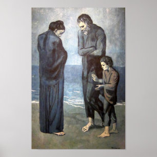 Pablo Picasso – The Tragedy, 1903 Poster