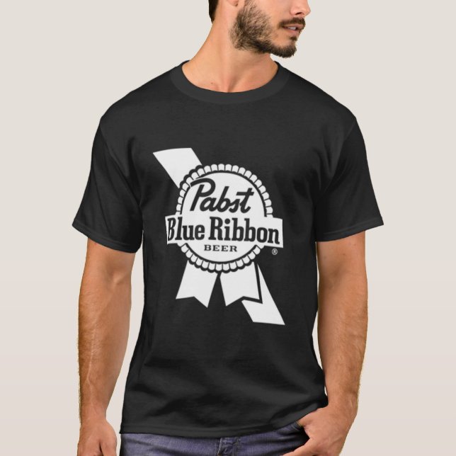 Pabst Blue Ribbon Reaper Backprint T-Shirt (Front)