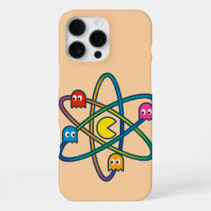 Pac-Atomic Universe – Retro Gaming Art Sticker iPhone 16 Pro Max Case