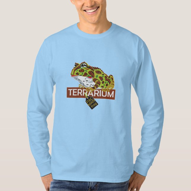 pac-man horned frog T-Shirt (Front)