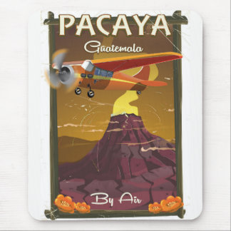 Pacaya Volcano Guatemala travel poster Mouse Pad
