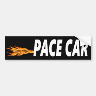 Pace Car Bumper Sticker