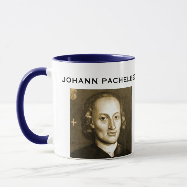 Pachelbel Portrait Mug (Left)