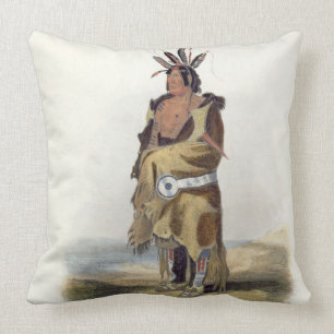 Pachtuwa-Chta, an Arrikkara Warrior, plate 27 from Cushion