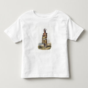 Pachtuwa-Chta, an Arrikkara Warrior, plate 27 from Toddler T-Shirt