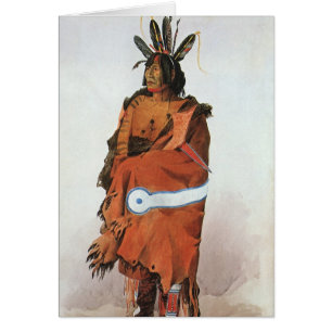 Pachtuwa-Chta, Arikara Warrior Portrait by Bodmer