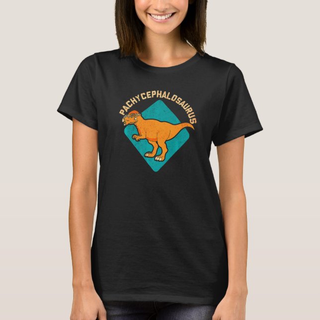 Pachycephalosaurus Dinosaur Prehistoric Animal Pal T-Shirt (Front)