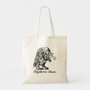 Pachyderm's Canon Violin playing Elephant Fiddle Tote Bag
