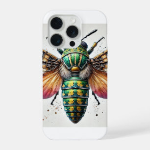 Pachyta Insect Top View 060824IREF232 - Watercolor iPhone 15 Pro Case