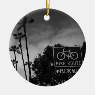Pacific Beach Ceramic Ornament