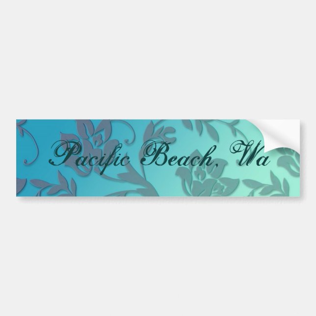 Pacific Beach, Wa #1 Bumper Sticker (Front)