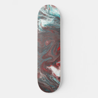 Pacific Boils Over 2 Abstract Skateboard Deck