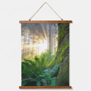 Pacific Coast Forest, Oregon Hanging Tapestry
