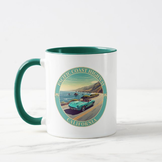 Pacific Coast Highway California Mug (Left)