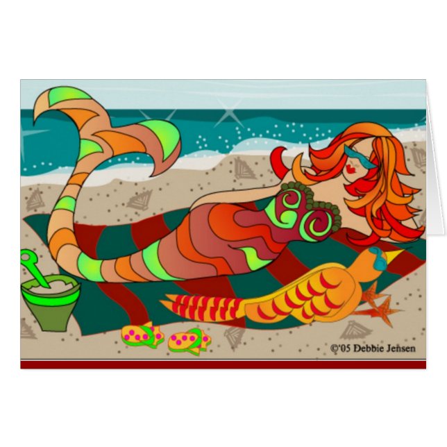 Pacific Coast Mermaid by Debbie Jensen (Front Horizontal)