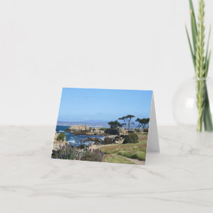 Pacific Coastline, Blank Note Card