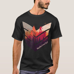 Pacific Crest Trail Backpacking Military T-Shirt
