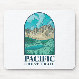 Pacific Crest Trail Design Mouse Pad