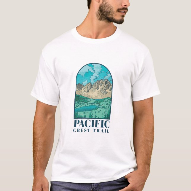 Pacific Crest Trail Design T-Shirt (Front)