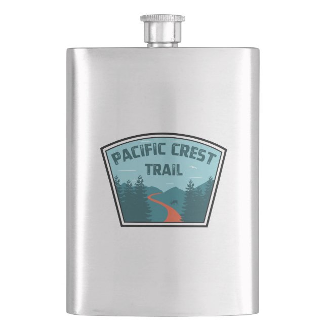 Pacific Crest Trail Hip Flask (Front)
