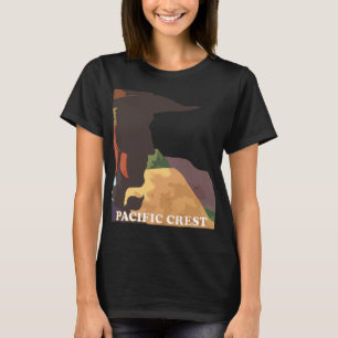 Pacific Crest Trail Sunset Gold Travel T-Shirt