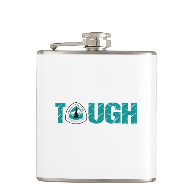 Pacific Crest Trail Tough Hip Flask (Front)