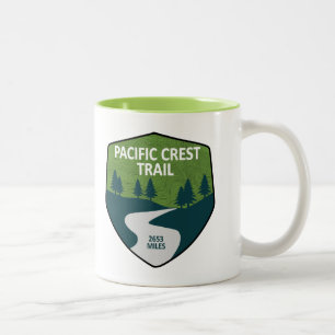Pacific Crest Trail Two-Tone Coffee Mug