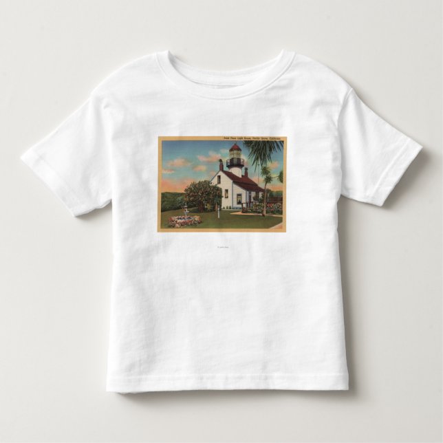 Pacific Grove, CA - Point Pinos Light House View Toddler T-Shirt (Front)