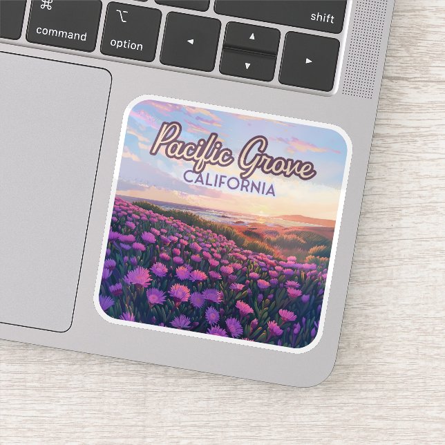 Pacific Grove California Monterey Magic Purple (Detail)