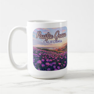 Pacific Grove California Monterey Magic Purple Coffee Mug