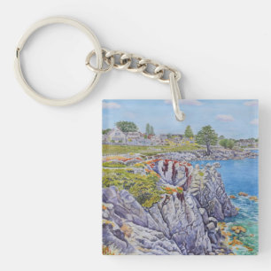 Pacific Grove Serenity Key Ring