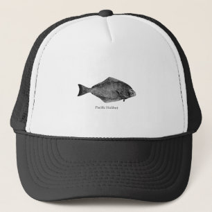 Pacific Halibut Logo Trucker Hat