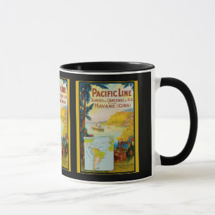 Pacific Line Vintage Travel Mug