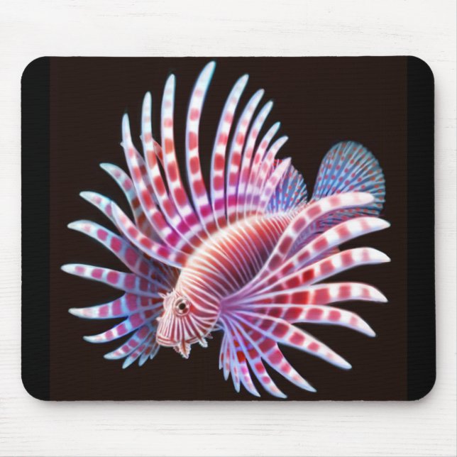 Pacific Lionfish Mousepad (Front)