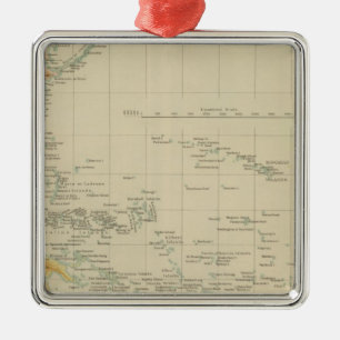 Pacific No 1 Metal Tree Decoration