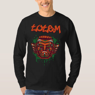 Pacific Northwest American Indian Totem Pole T T-Shirt