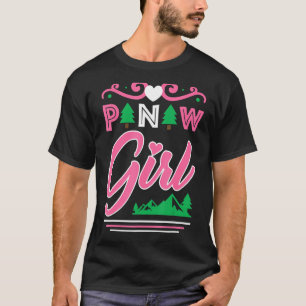 Pacific Northwest Girls - Outdoor Mountains T-Shirt