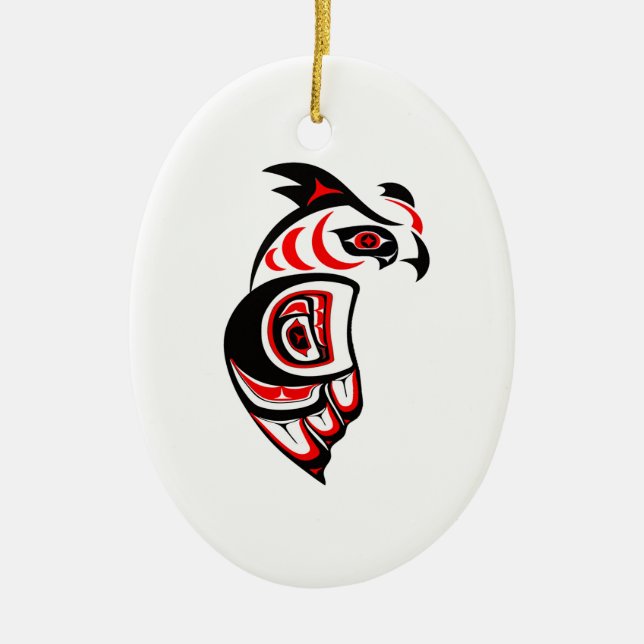 PACIFIC NORTHWEST GUIDE CERAMIC ORNAMENT (Front)